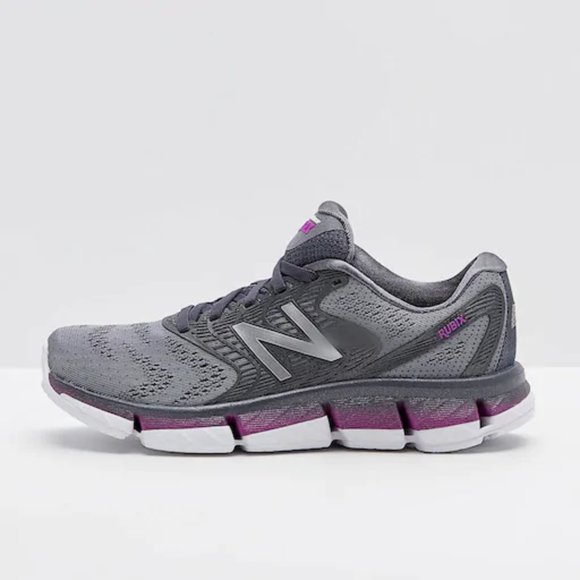 New Balance Womens Wrubxgb Gray Running Shoes - Picture 4 of 8